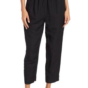 Madewell Tapered Linen Blend Crop Pants
